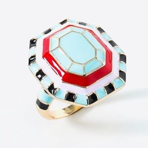 Funky geometric ring